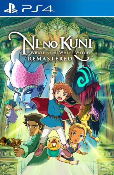 Ni no Kuni: Wrath of The White Witch Remastered PS4